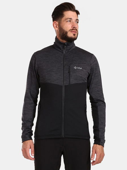 Kilpi Kilpi ERIN-M muška funkcionalna majica s kapuljačom crna