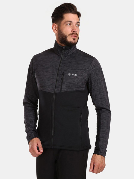 Kilpi Kilpi ERIN-M muška funkcionalna majica s kapuljačom crna