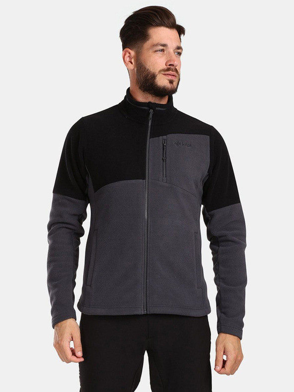 Kilpi Kilpi Glander-M tamno siva muška majica od flisa