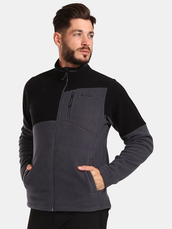 Kilpi Kilpi Glander-M tamno siva muška majica od flisa