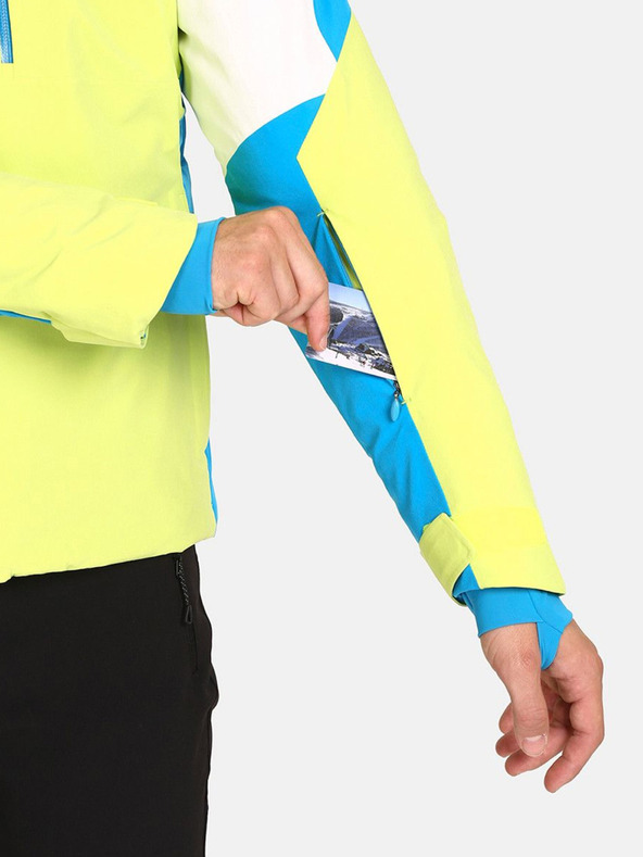 Kilpi Svijetlo zelena muška skijaška jakna Kilpi DEXEN-M