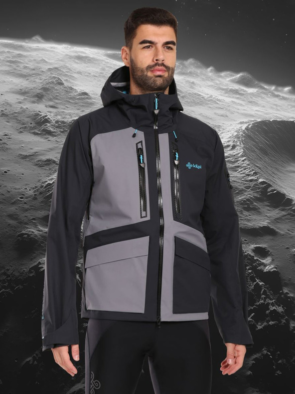 Kilpi Kilpi LTD ARCHER-M Crna muška čvrsta jakna