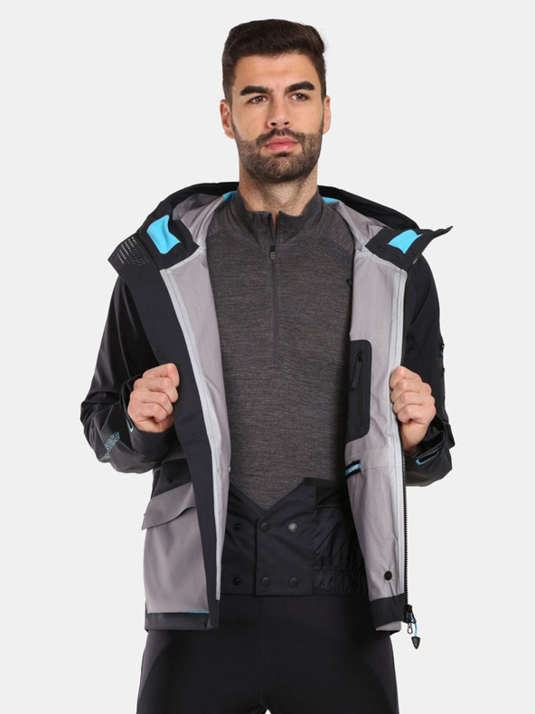 Kilpi Kilpi LTD ARCHER-M Crna muška čvrsta jakna