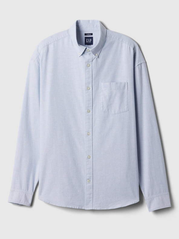 GAP Oversize oxford košulja s logom GAP