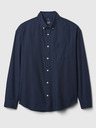 GAP Oversize oxford košulja s logom GAP