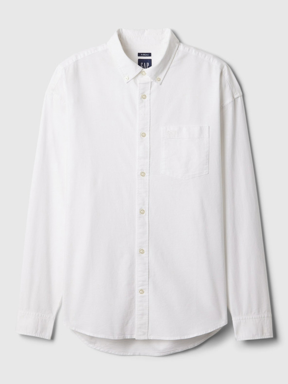 GAP Oversize oxford košulja s logom GAP
