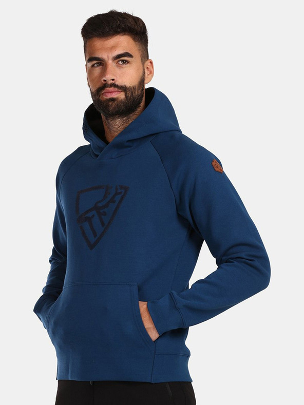 Kilpi Tamno plavi muški sweatshirt Kilpi FJELA-M