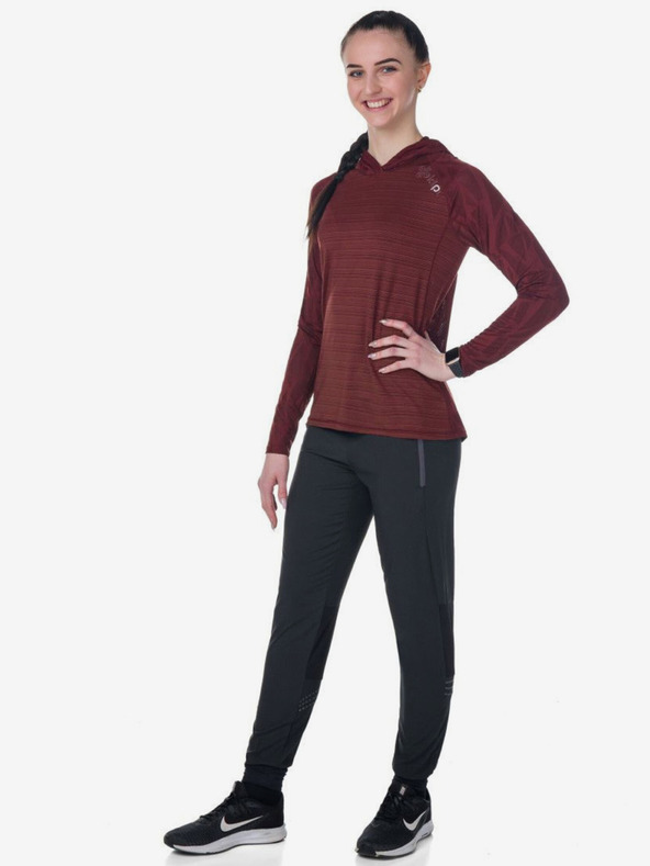 Kilpi Kilpi AILEEN Ženska Wine sportska majica s kapuljačom