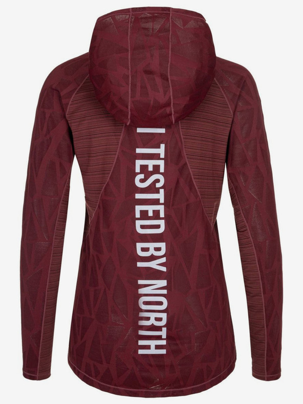 Kilpi Kilpi AILEEN Ženska Wine sportska majica s kapuljačom