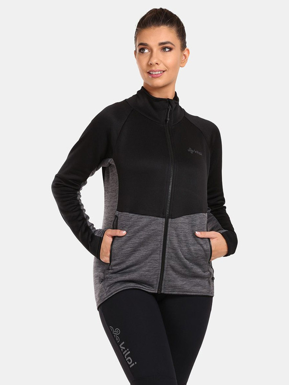 Kilpi Crna ženska sportska funkcionalna majica Kilpi TOMMS-W