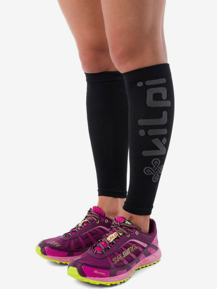 Kilpi Crveni unisex kompresijski teleći rukavi Kilpi PRESS