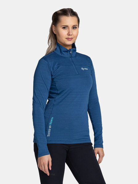 Kilpi Plava ženska sportska majica s podignutim ovratnikom Kilpi MONTALE