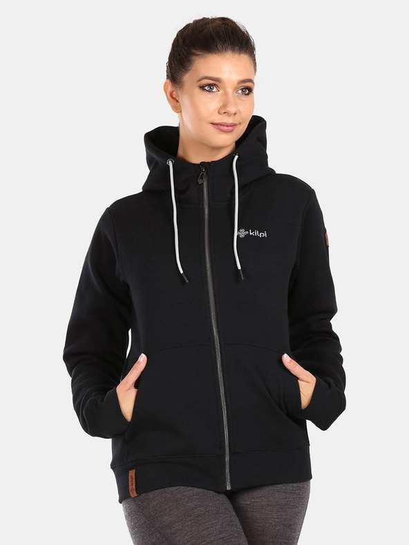 Kilpi Crna ženska majica Kilpi RAJANA-W