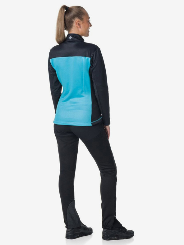 Kilpi Kilpi TEAM FLEECE-W crna i plava ženska funkcionalna majica bez kapuljače