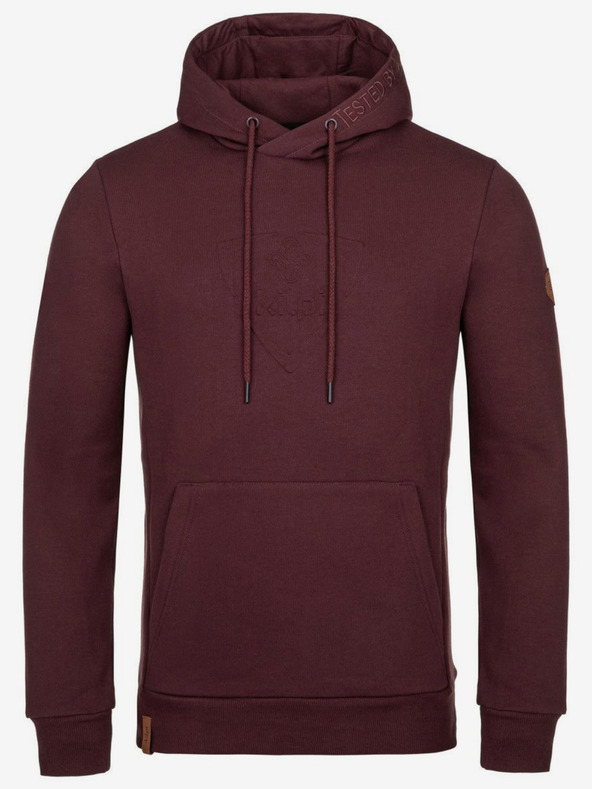 Kilpi Kilpi ODISEA-M bordo muški sweatshirt