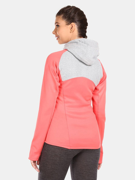 Kilpi Sivo-ružičasta ženska majica od flisa Kilpi VERSAM-W