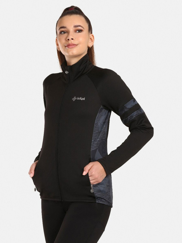 Kilpi Crna ženska sportska majica KILPI JUNIE