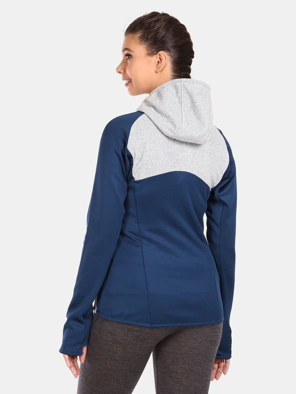 Kilpi Sivo-plava ženska majica od flisa Kilpi VERSAM-W