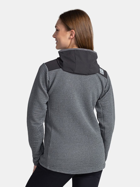 Kilpi Kilpi TANALI-W tamno siva ženska sportska majica s kapuljačom