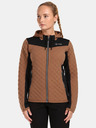 Kilpi Crno-smeđi ženski sweatshirt Kilpi NEVIA-W