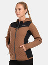Kilpi Crno-smeđi ženski sweatshirt Kilpi NEVIA-W