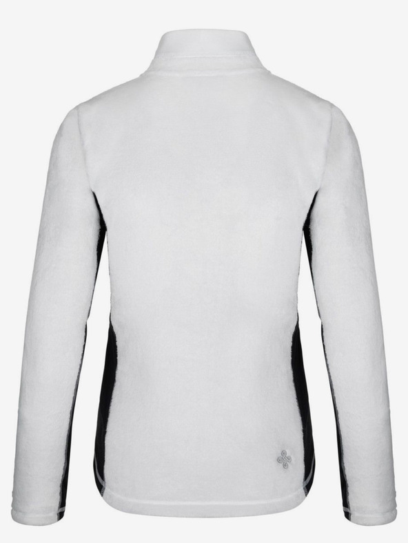 Kilpi Crno-bijeli Kilpi SKATHI ženski flis sweatshirt s patentnim zatvaračem
