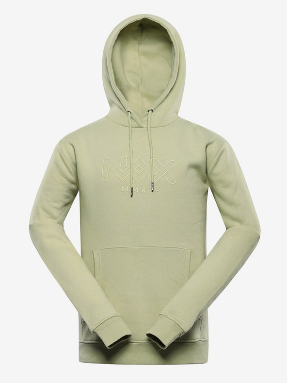 NAX Svijetlozeleni muški sweatshirt NAX Azer