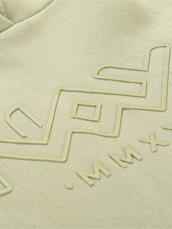 NAX Svijetlozeleni muški sweatshirt NAX Azer