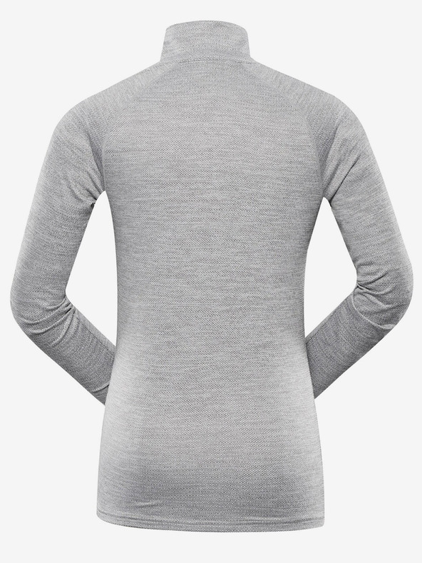 ALPINE PRO Svijetlo siva ženska sportska majica ALPINE PRO Wenpa