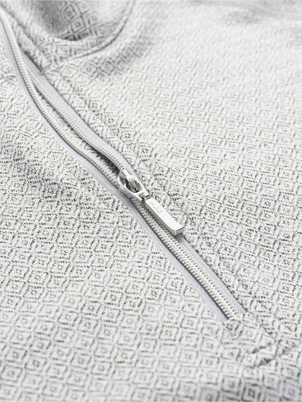 ALPINE PRO Svijetlo siva ženska sportska majica ALPINE PRO Wenpa