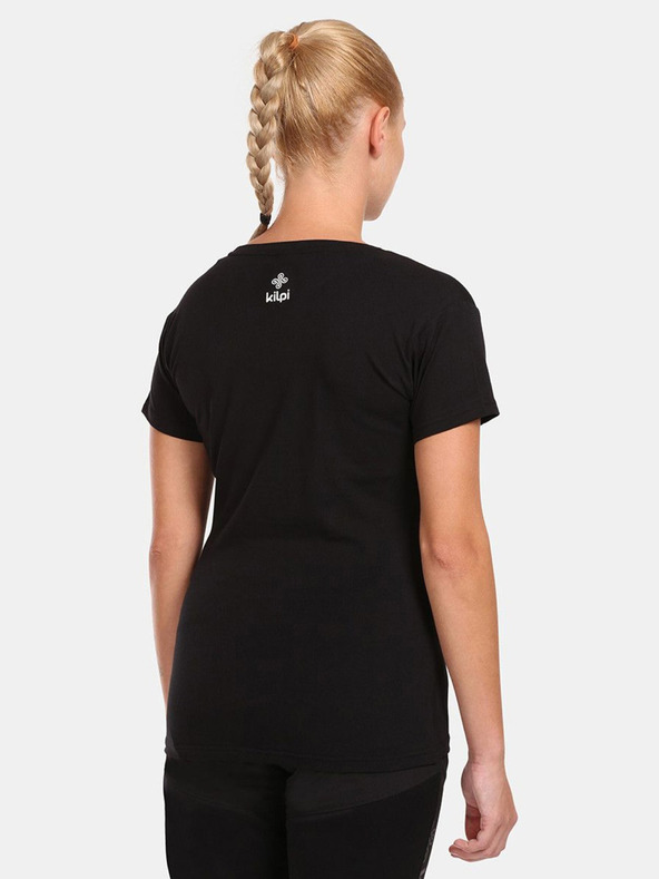 Kilpi Crna ženska majica s printom Kilpi LTD TRITON