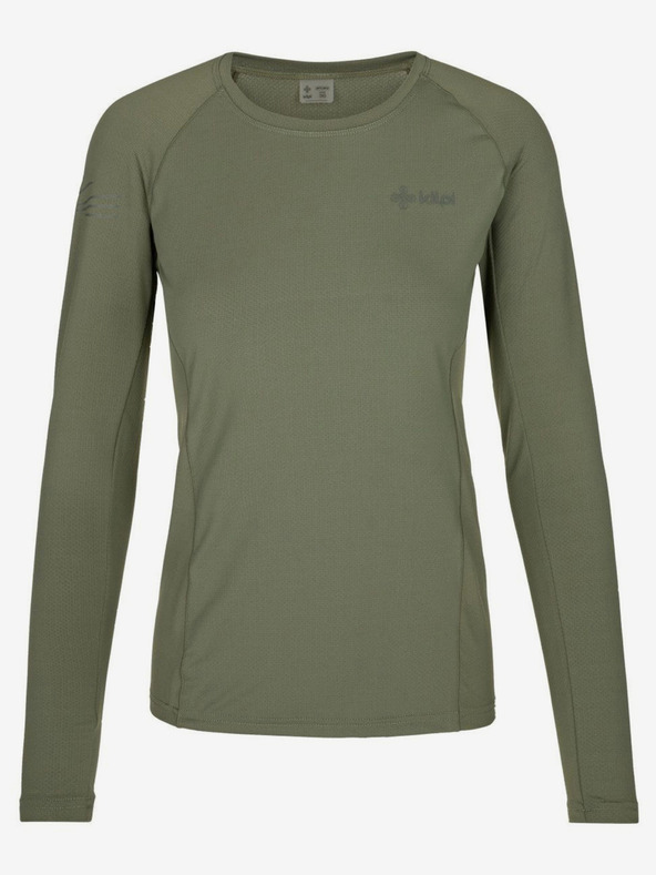 Kilpi Kilpi LINA ženska kaki funkcionalna majica