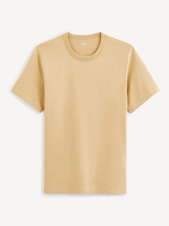 Celio Celio Tebox bež muška majica