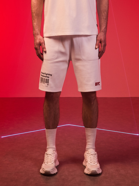 Celio Celio UFC bijele muške kratke hlače