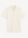 Celio Krem muška polo majica Celio Gebruma