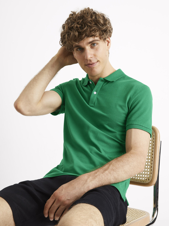Celio Teone Celio pique polo majica