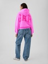 GAP Oversize crop dukserica s logom GAP