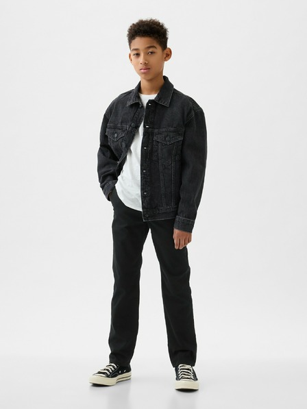 GAP Dječja uniforma uživljene hlače kaki boje