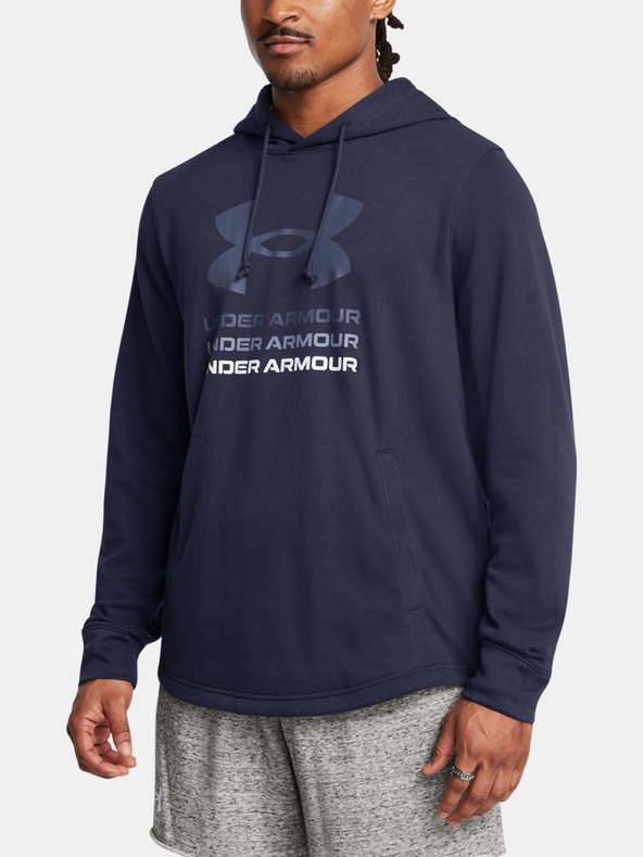 Under Armour Muške Under Armour UA Rival Terry Graphic Hood