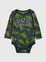 GAP Baby pamučni body s logom GAP