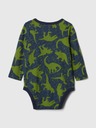 GAP Baby pamučni body s logom GAP