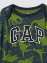 GAP Baby pamučni body s logom GAP