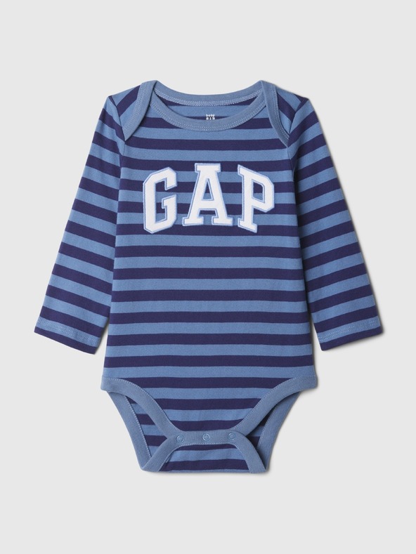 GAP Baby pamučni body s logom GAP