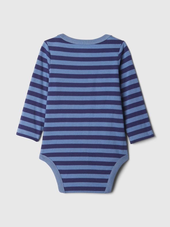 GAP Baby pamučni body s logom GAP