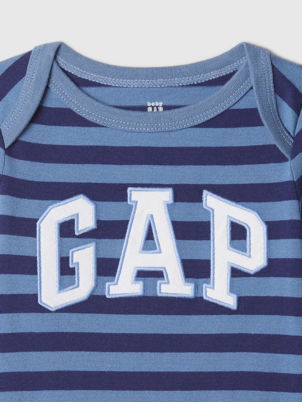GAP Baby pamučni body s logom GAP