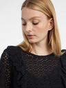 Orsay Crna ženska bluza s uzorkom ORSAY