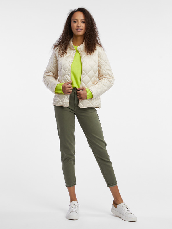 Orsay Krem ženska prošivena lagana jakna ORSAY