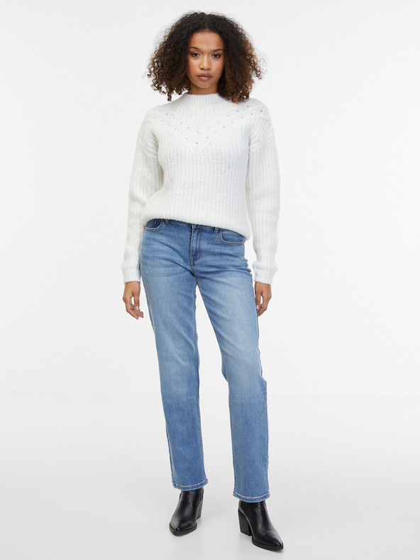 Orsay Bijeli ženski pulover ORSAY