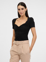 Orsay Crna ženska majica kratkih rukava ORSAY