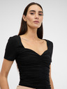 Orsay Crna ženska majica kratkih rukava ORSAY